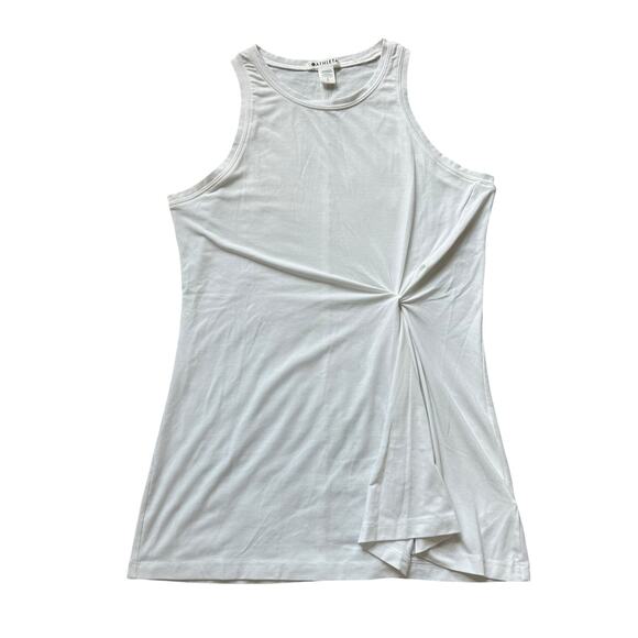 Athleta Radiate white knot-front tank top size S - Picture 12 of 12